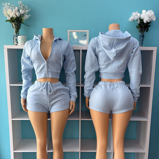 “Powder” Short Set