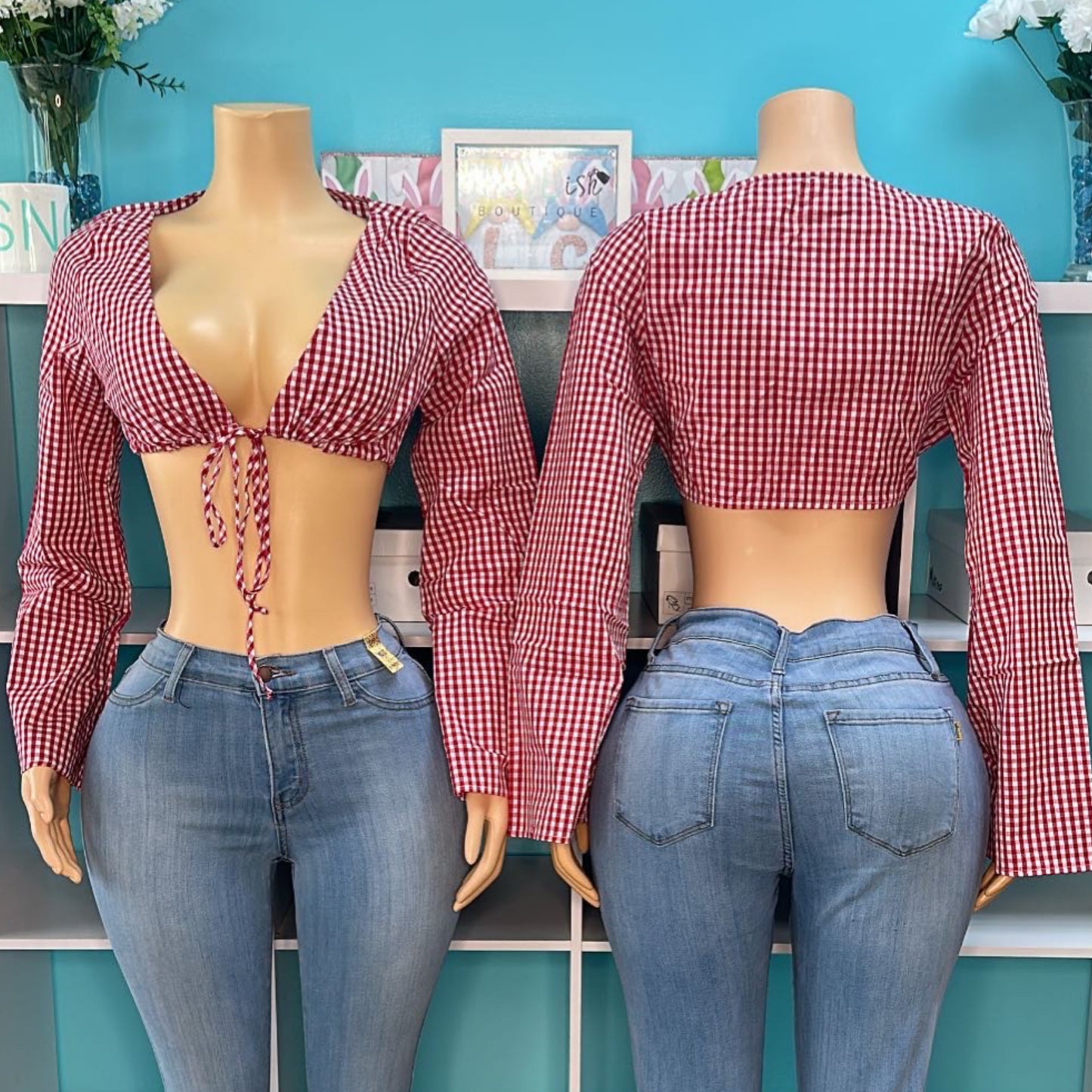 “Picnic” Tie Top