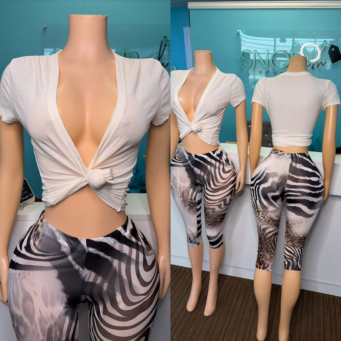“Knotted” Crop Top