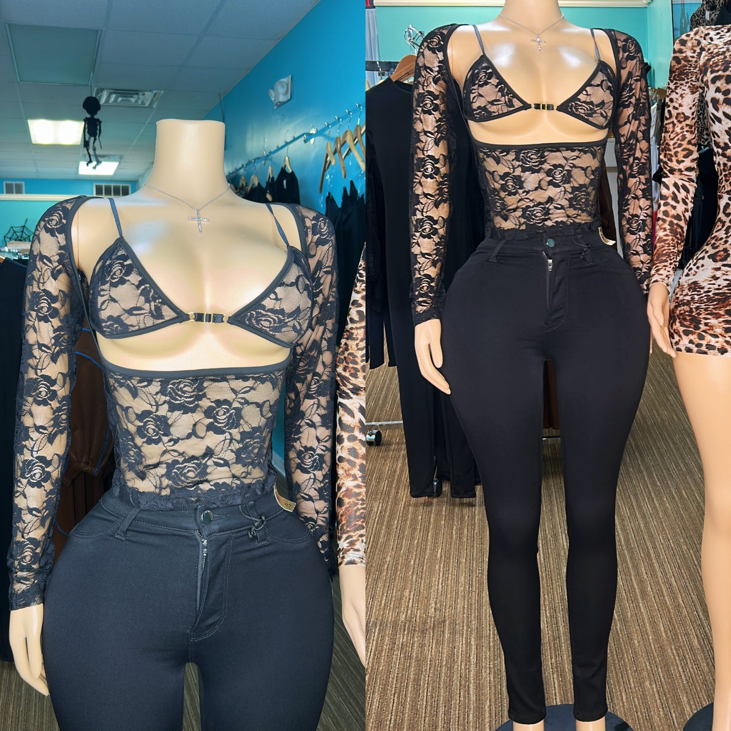 "Sitting Pretty” Lace Top