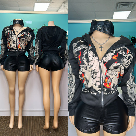 "Flamin” Unisex Jacket