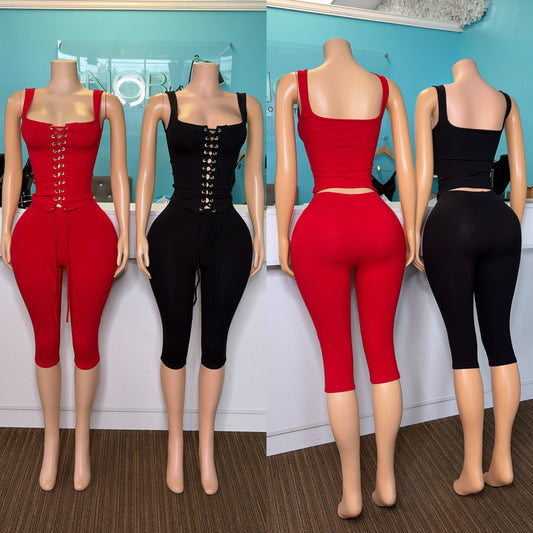 "Snatched Up" Capri Set