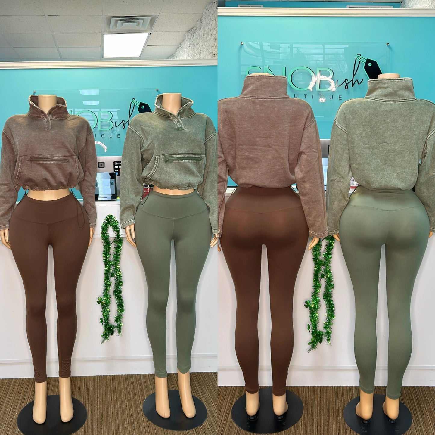 “Acid Wash” Two Piece Set