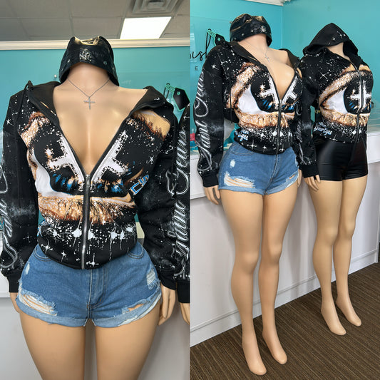 "All Eyez On Me” Unisex Jacket