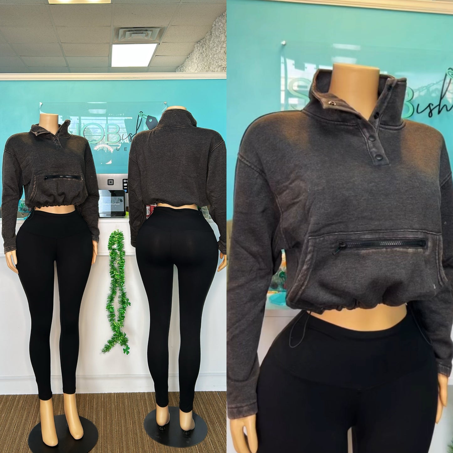 “Acid Wash” Two Piece Set