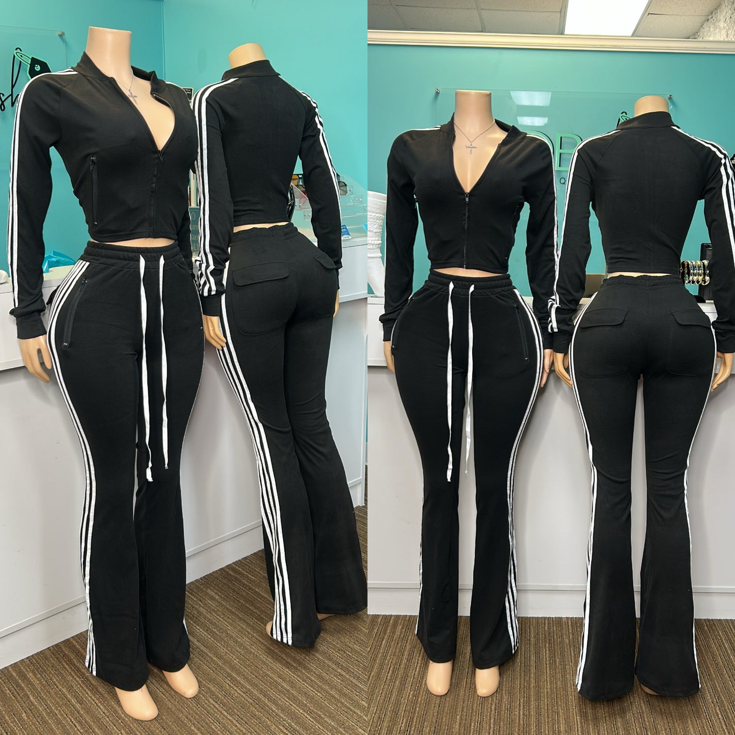 "4 Stripes" Jogging Set