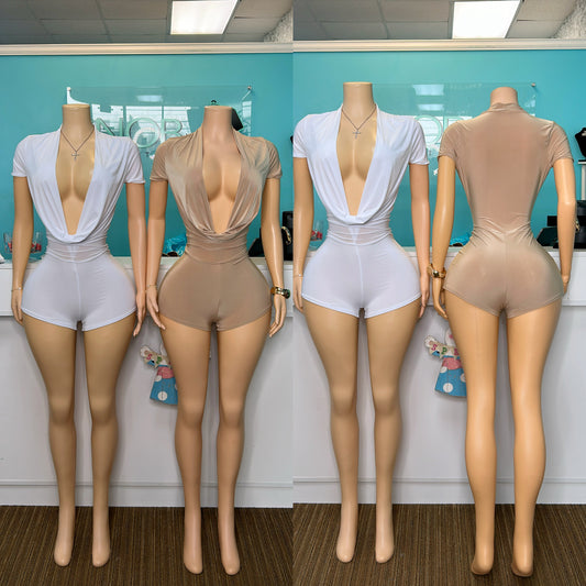 "Drape Me" Romper