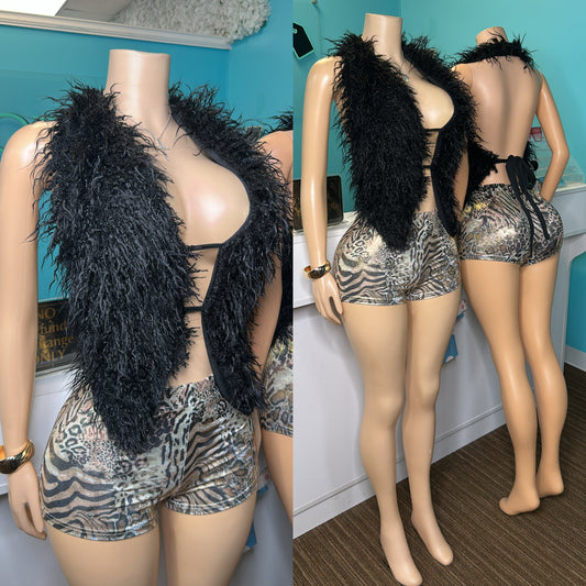 "Tiger Balm" Short Set